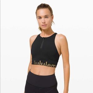 Lululemon Energy Bra High Neck Long Line Size 6